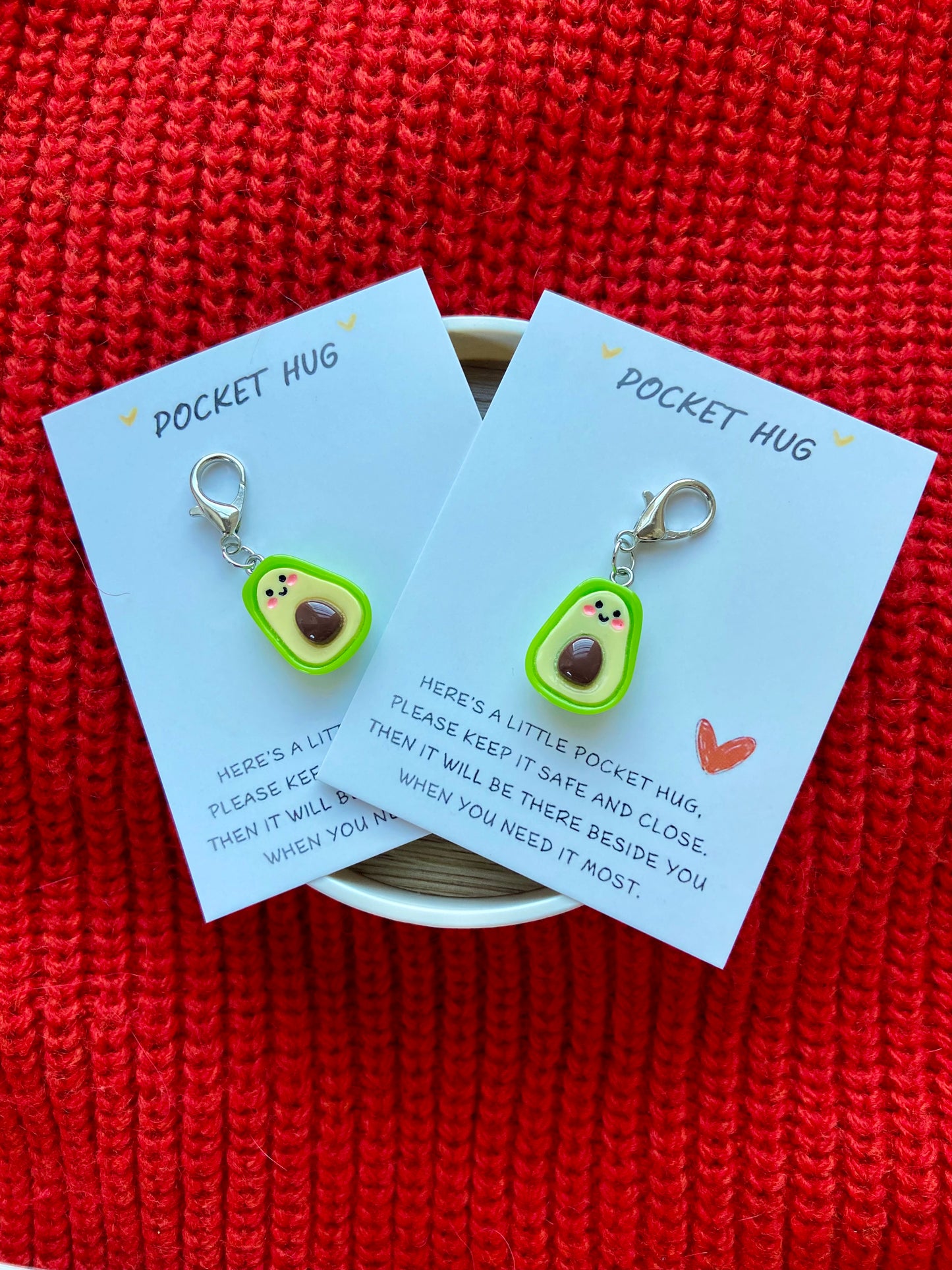 AVOCADO POCKET HUG | Charms