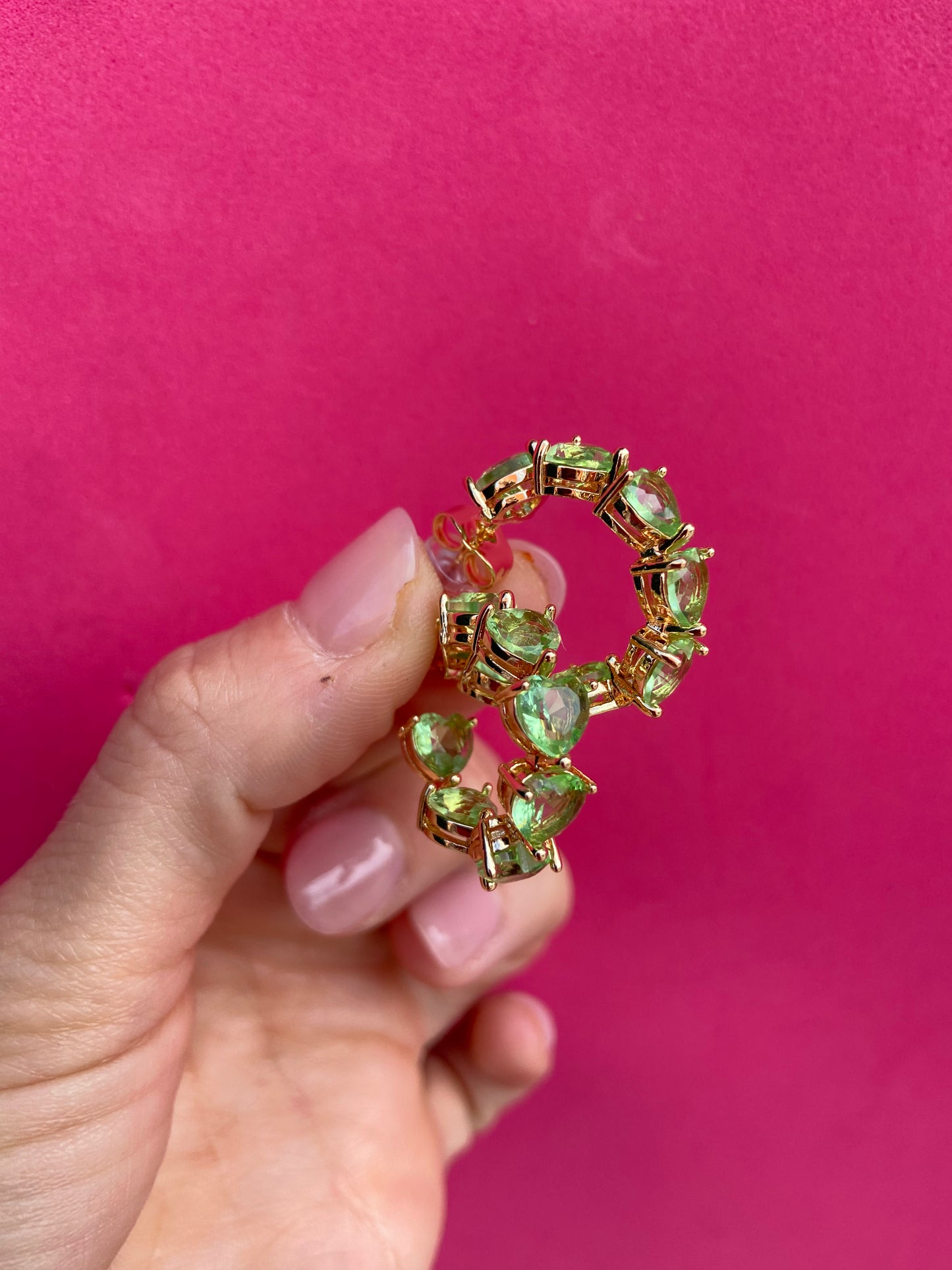 CUORI GREEN | Earrings