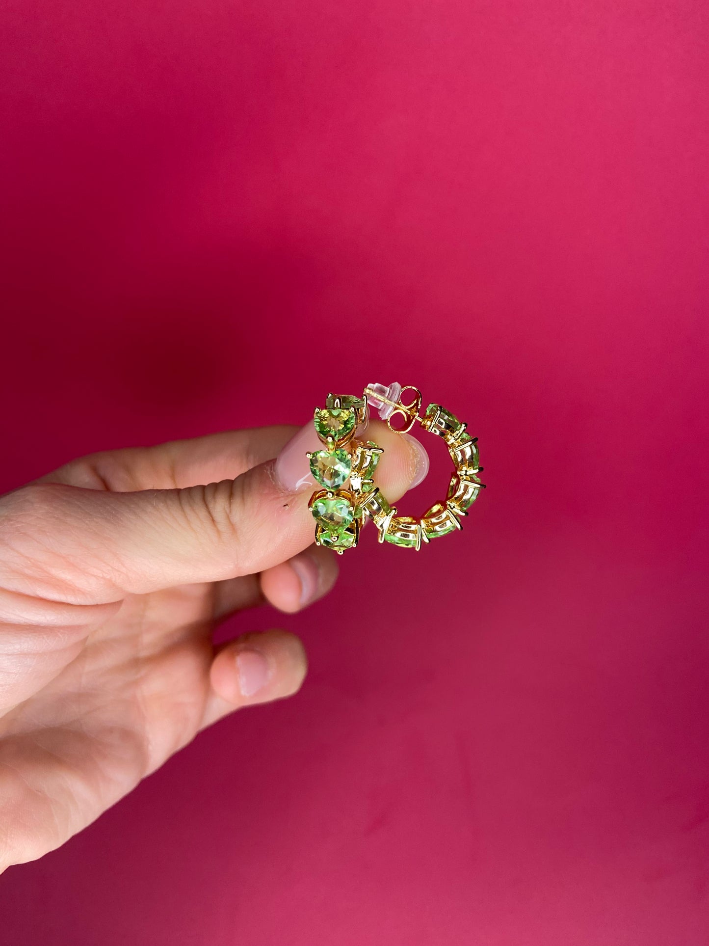 CUORI GREEN | Earrings