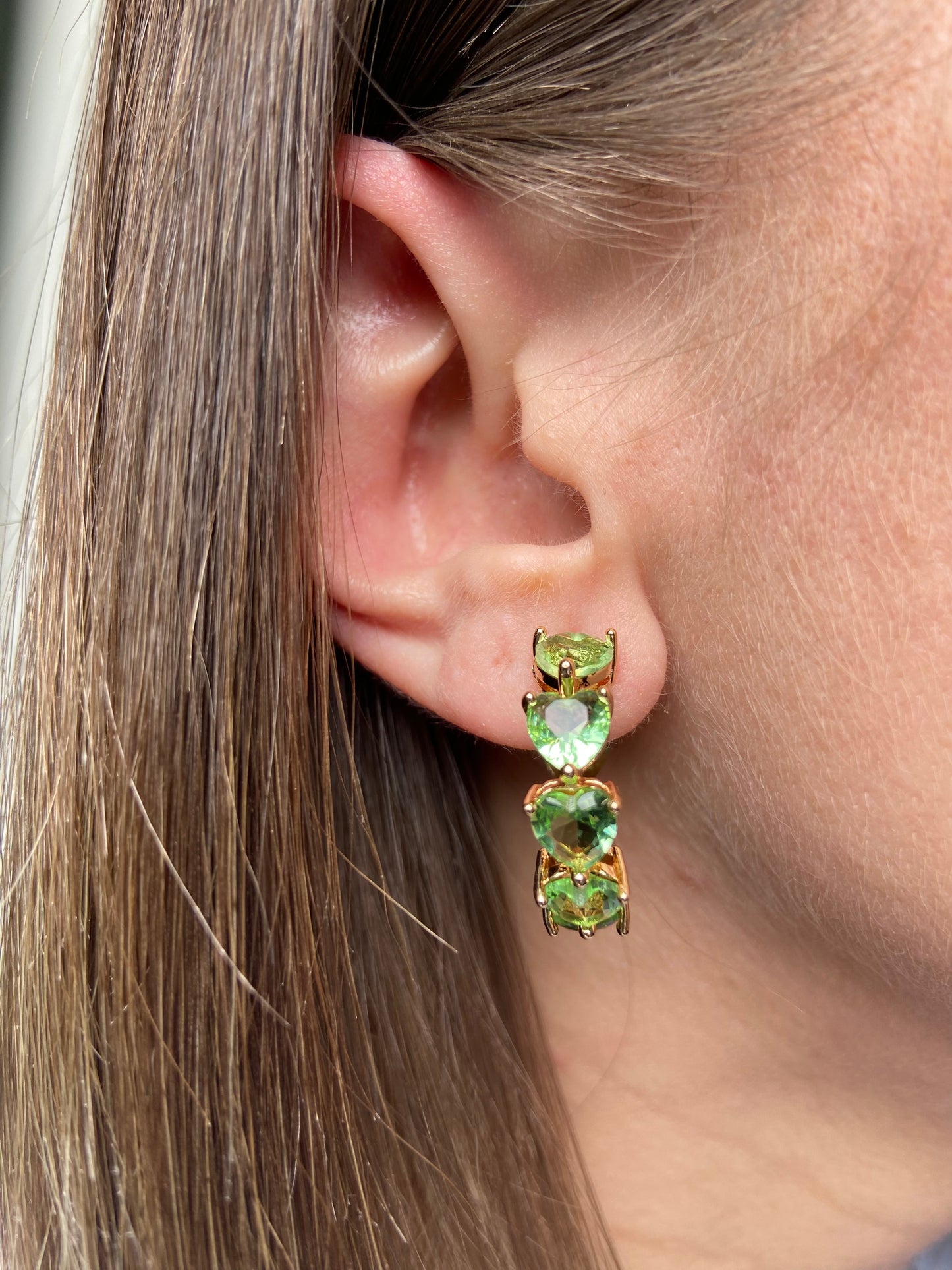 CUORI GREEN | Earrings