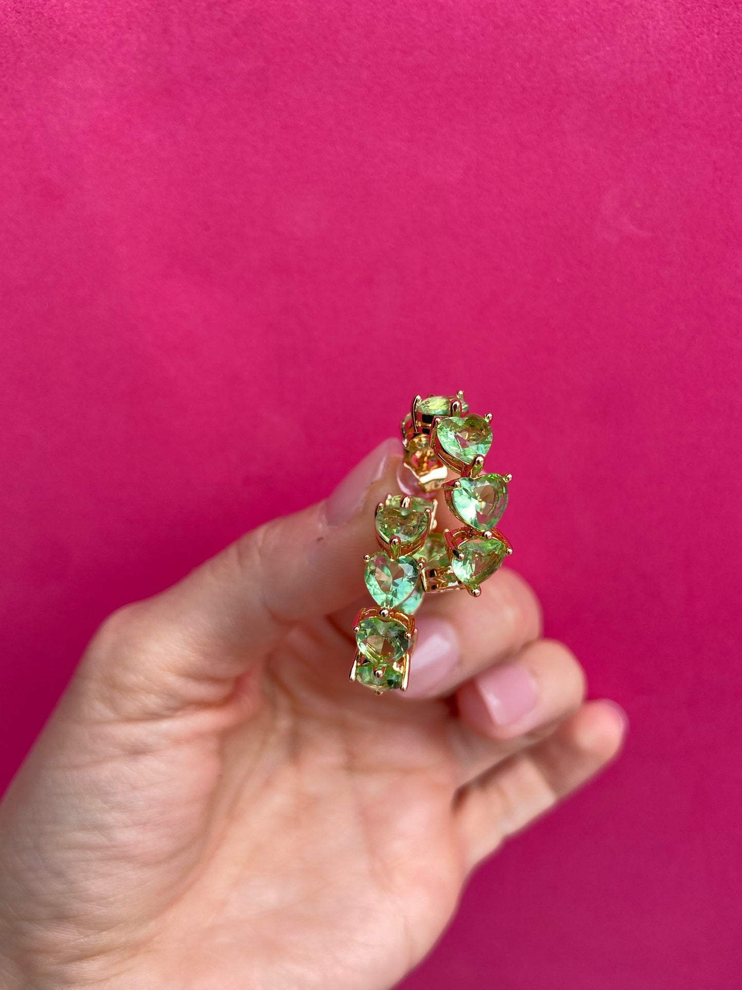 CUORI GREEN | Earrings