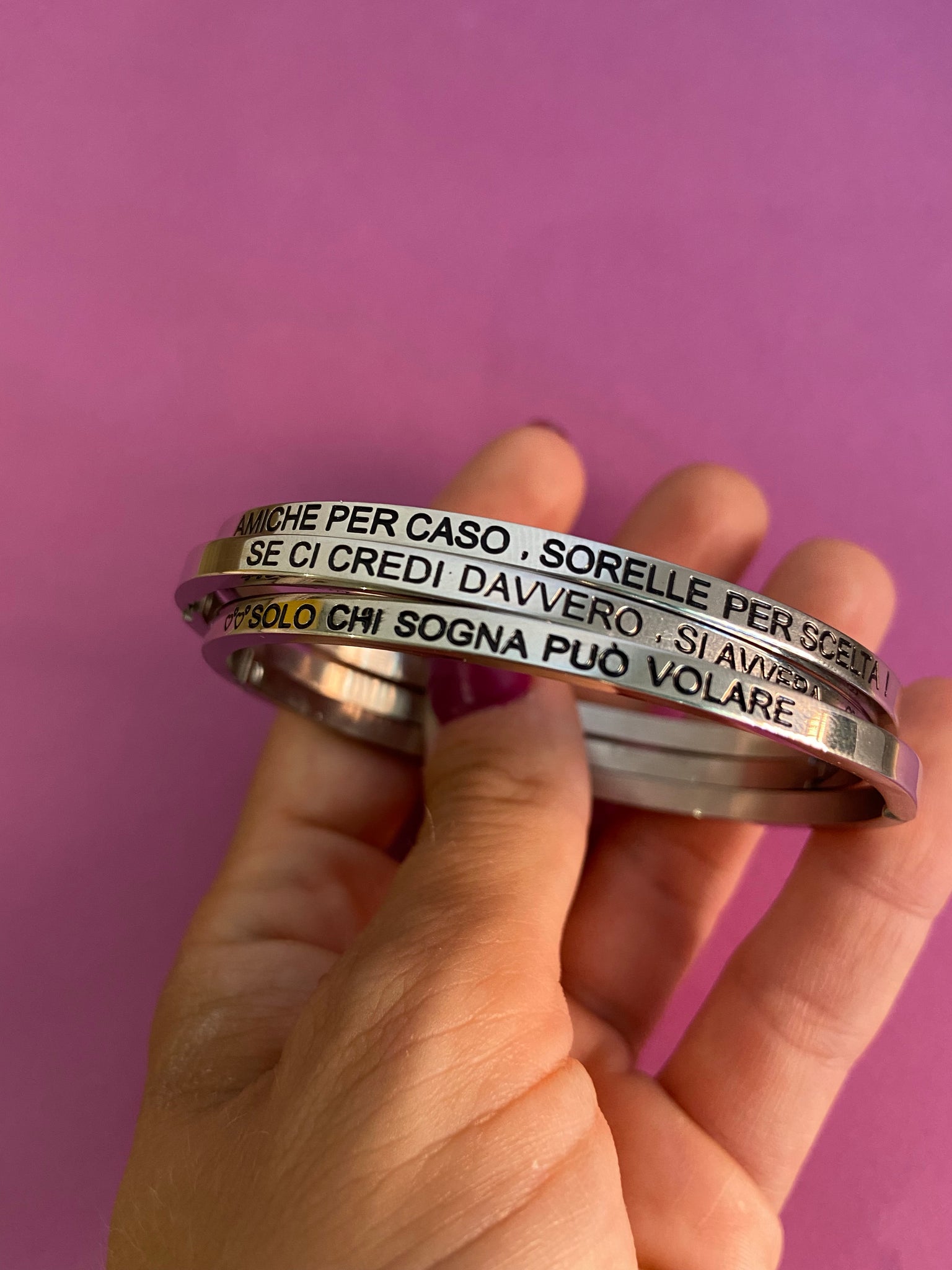 LA TUA FRASE  Bracelet – Frabijouterie